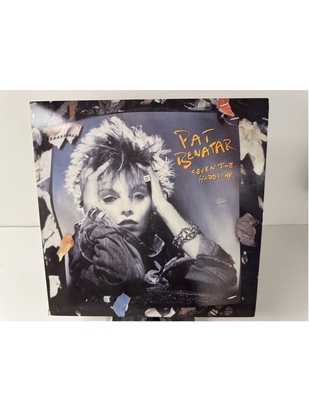 Pat Benatar - Seven The Hard Way LP Vinyl Record 1985 Chrysalis Rock